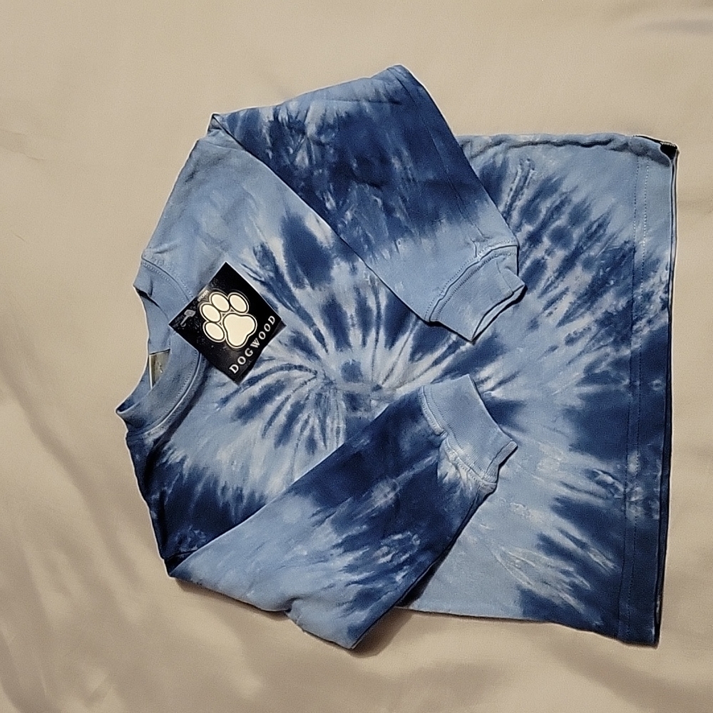 Dogwood Long sleeve kids shirt - blue 2T